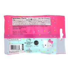Galerie Hello Kitty strawberry lollipop close-up highlighting cute shape and flavor