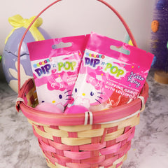 Galerie Hello Kitty popping candy sachet with visible crystals and fun texture benefit