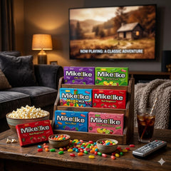 Galley Grove theater boxes laid in a row showing variety pack options and easy grab convenience