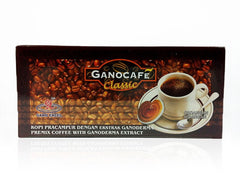 GANO EXCEL front packaging with sachets shown for quick, flavorful coffee