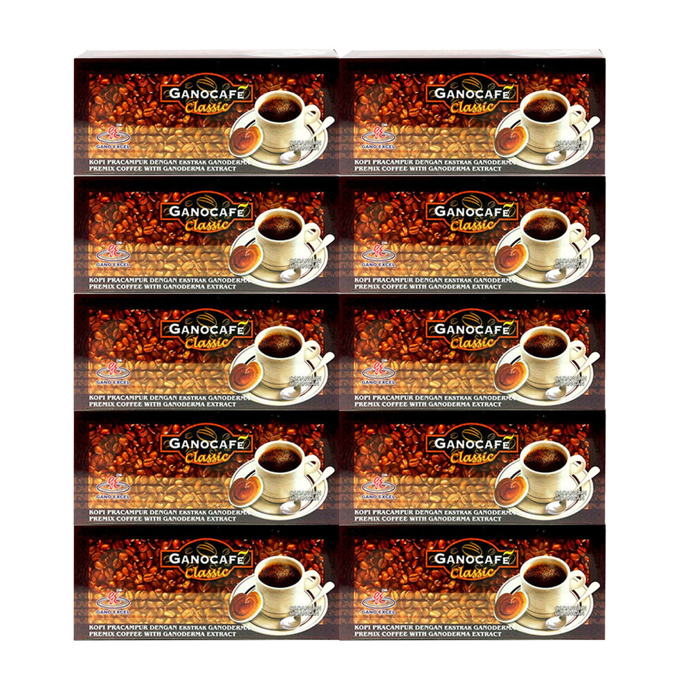 GANO EXCEL INTERNATIONAL front packaging showing product name and quantity, clear shelf appeal