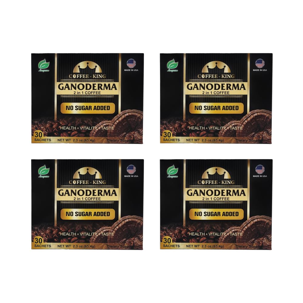 Ganoderma Reishi Coffee Mix front packaging showing box and branding for easy identification
