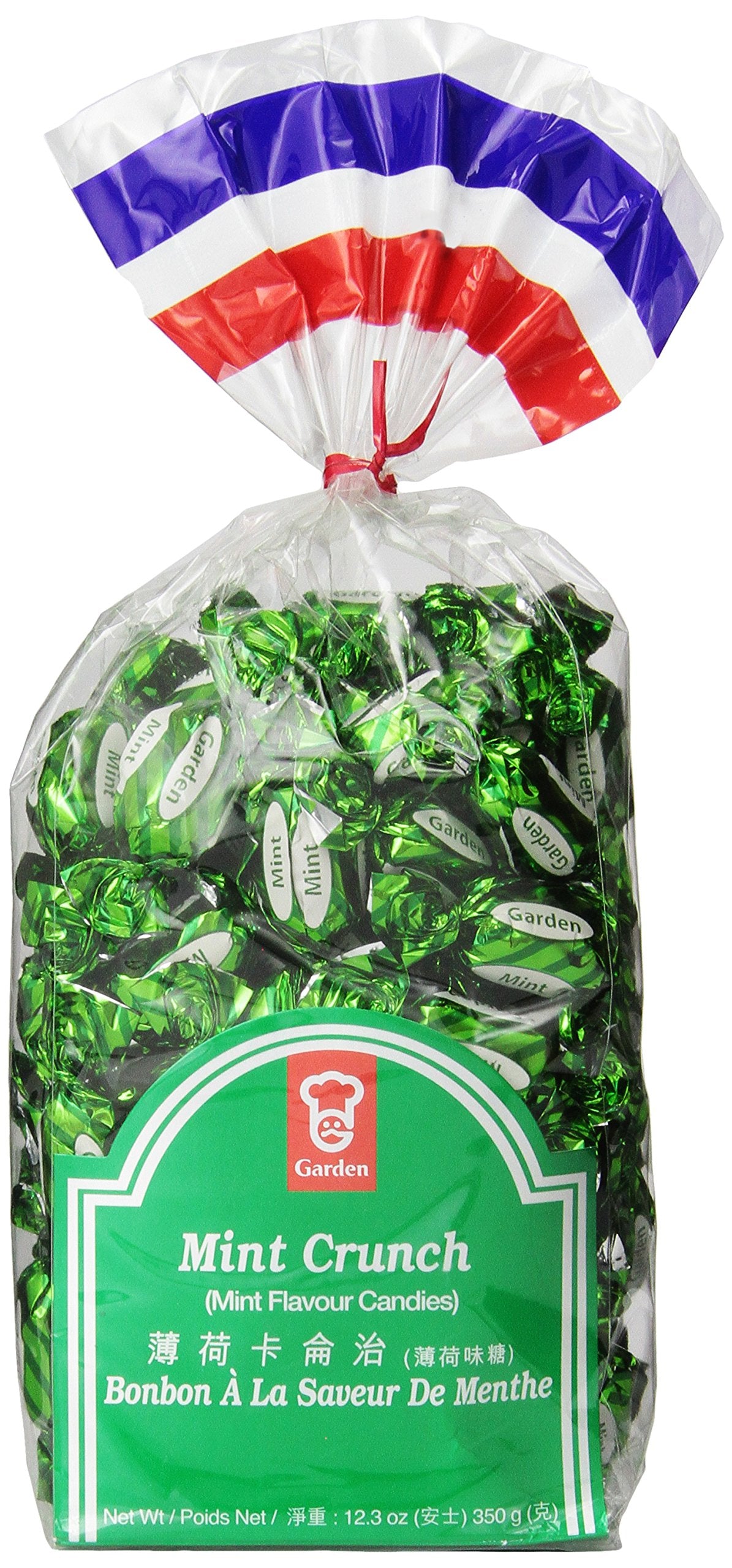 Garden front packaging showing 12.3 oz pack and shareable size