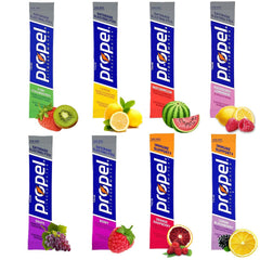 GARIZZE front packaging shot showing sticks and nutrition highlights for quick hydration