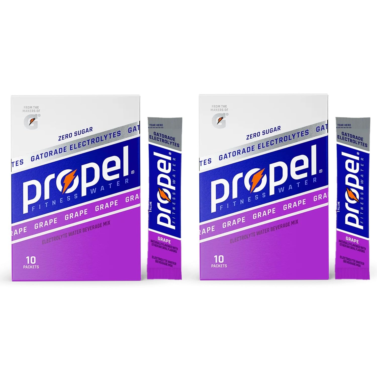 GARIZZE Propel grape front packaging showing 2×10 pack for quick identification and convenience