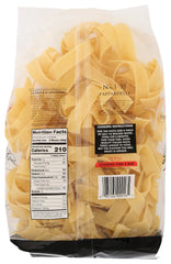 Garofalo plated pappardelle with ragù illustrating hearty sauce cling