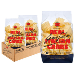 Garofalo front packaging showing pappardelle two-pack and brand