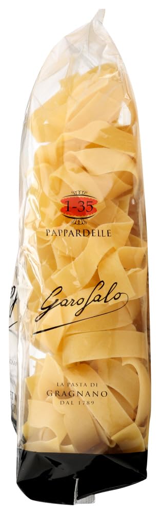 Garofalo two-pack next to a measuring cup showing portion and scale