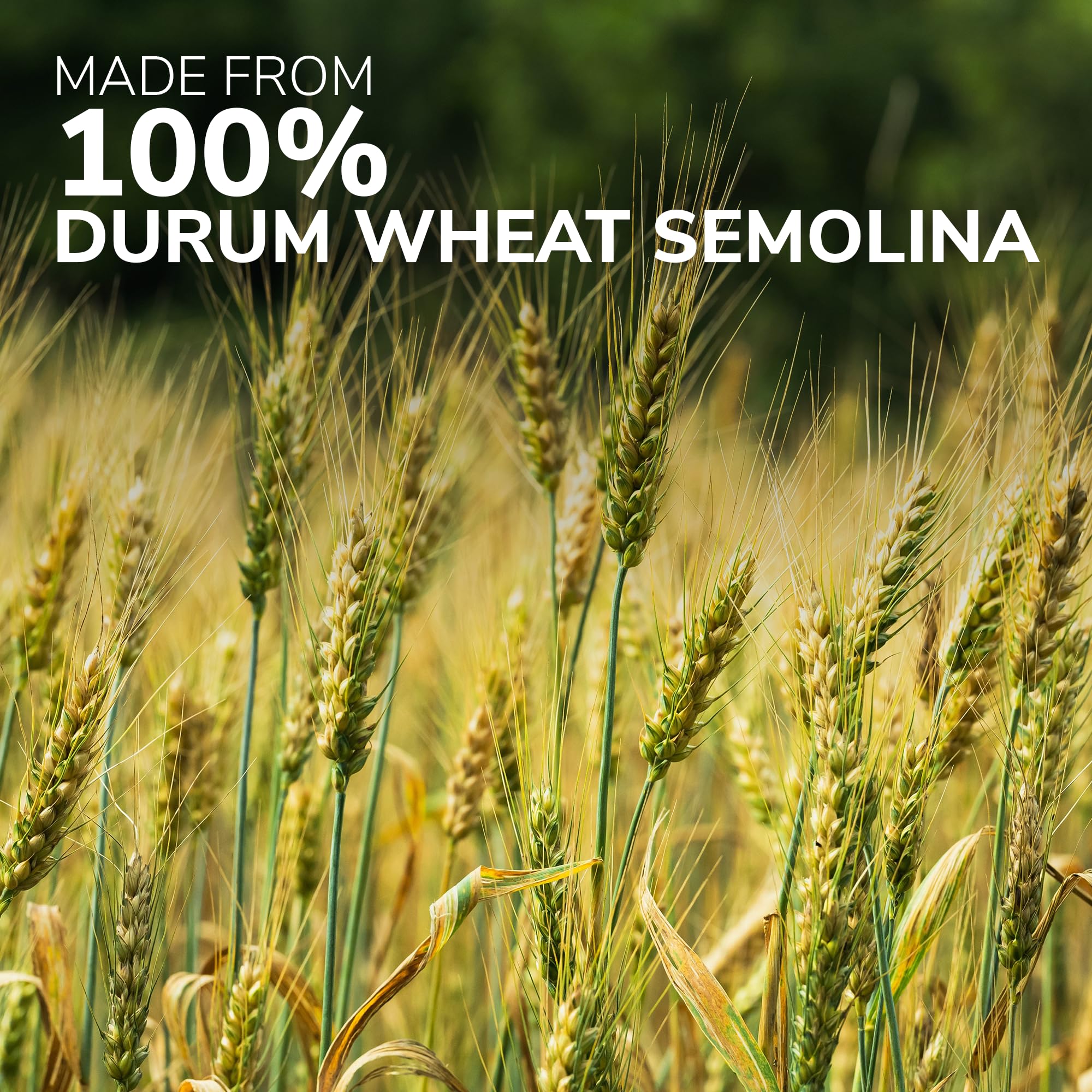 Garofalo ingredient label showing single-ingredient semolina for clean eating