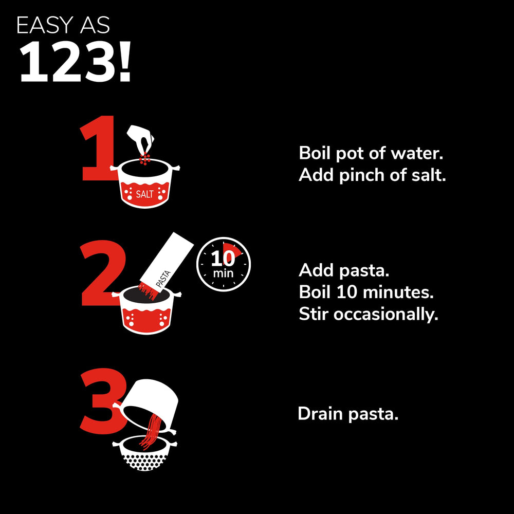 Garofalo plated spaghetti in lifestyle setting, perfect for family meals