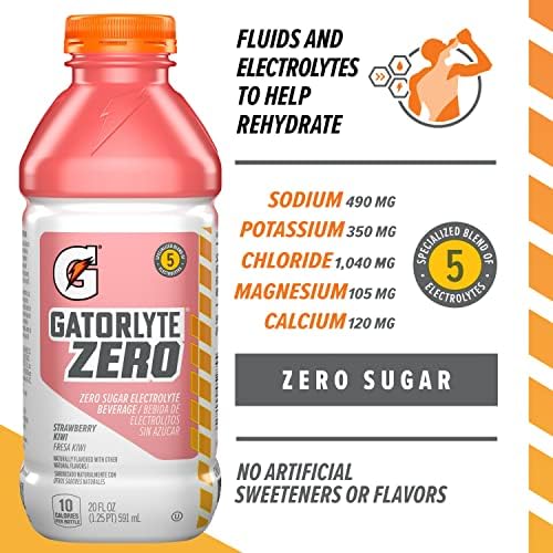 Gatorade Gatorlyte Zero inside a sports bag ready for post‑workout hydration
