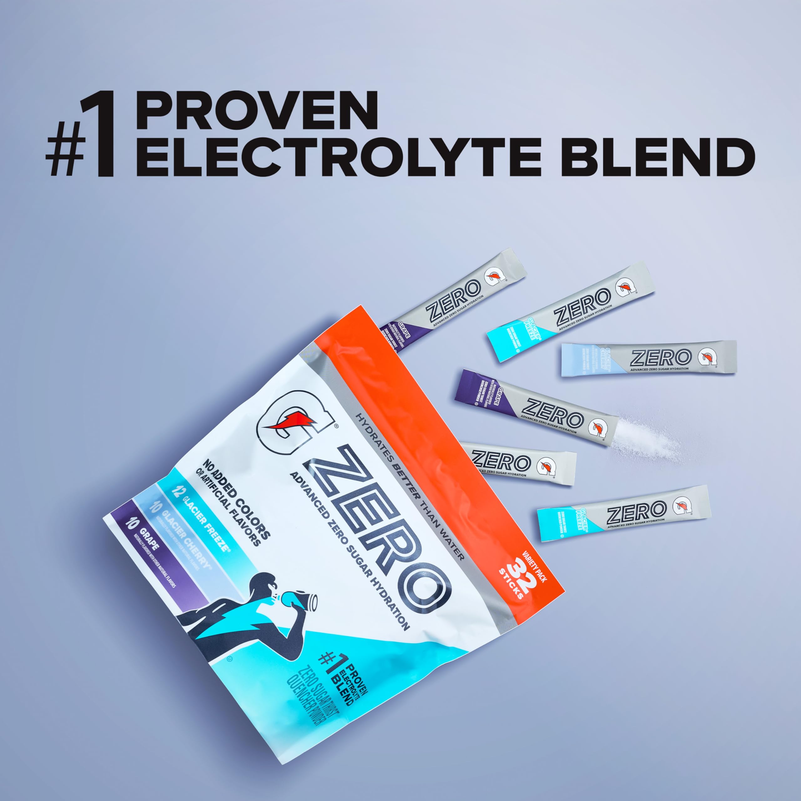 Athlete drinking Gatorade Zero during training to maintain electrolyte balance