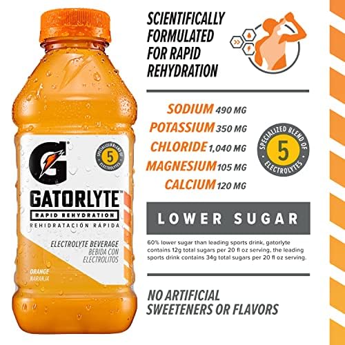 Gatorlyte bottle in outdoor workout scene, brand supports active replenishment
