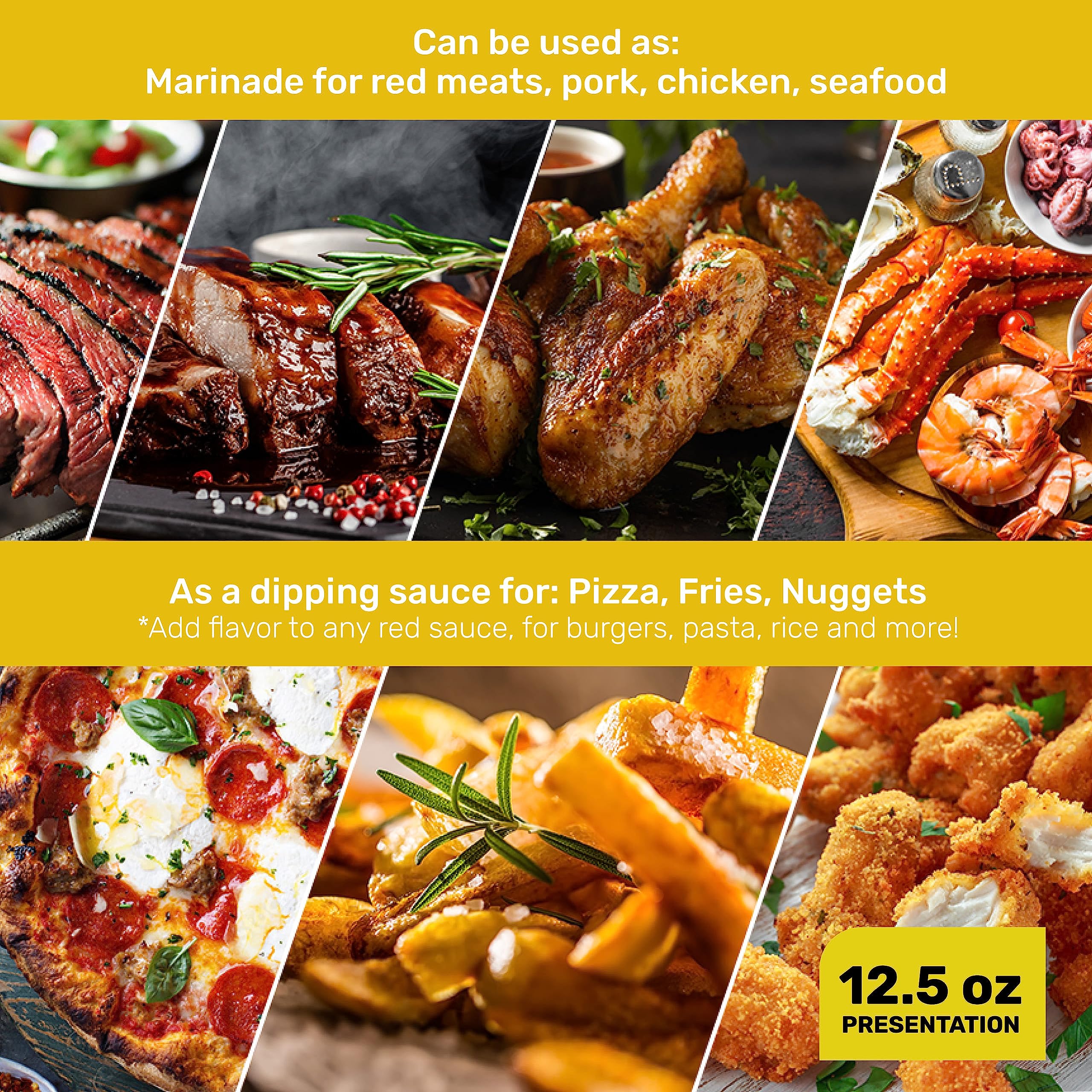 Gaucho Ranch served with fries demonstrating versatile dipping and seasoning