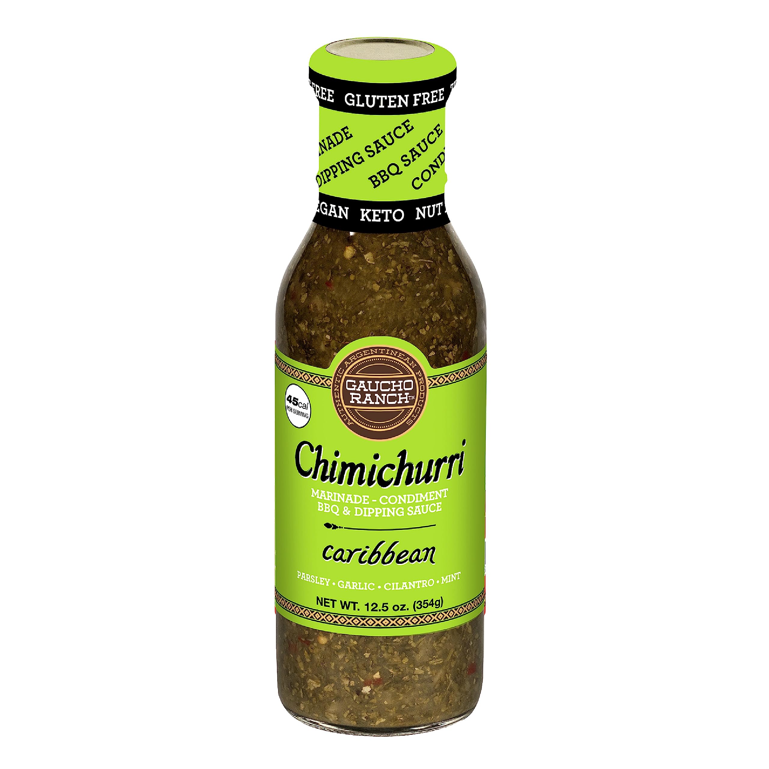Gaucho Ranch front bottle showing label and vibrant color, highlighting fresh flavor