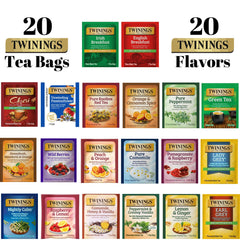 Gaudum Twinings individual wrapper close-up preserving flavor