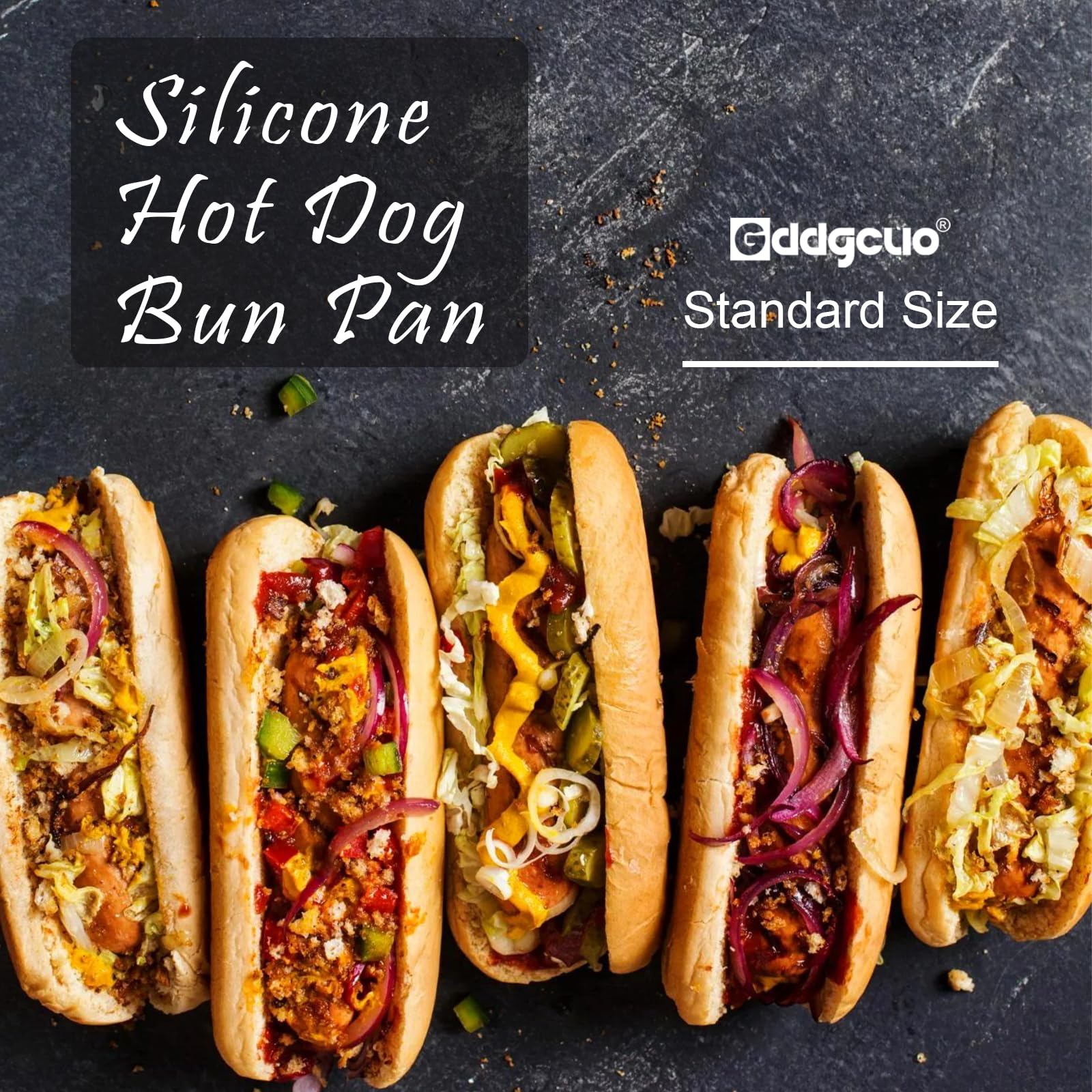 GDDGCUO silicone pans inside dishwasher illustrating effortless cleanup and reliability