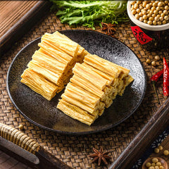 GDFFKS stir-fry with vegetables and bean curd sticks offering savory texture