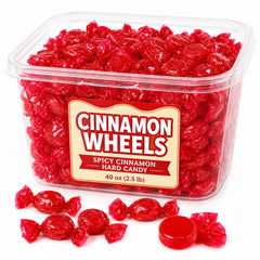 GEEOOLLAH front tub showing bright red cinnamon wheels and bulk value