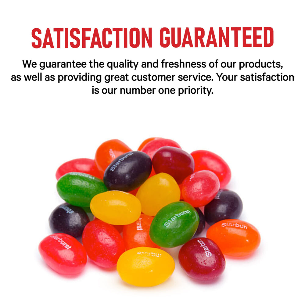 GEEOOLLAH jelly beans next to a ruler to show 2 lb scale and serving size