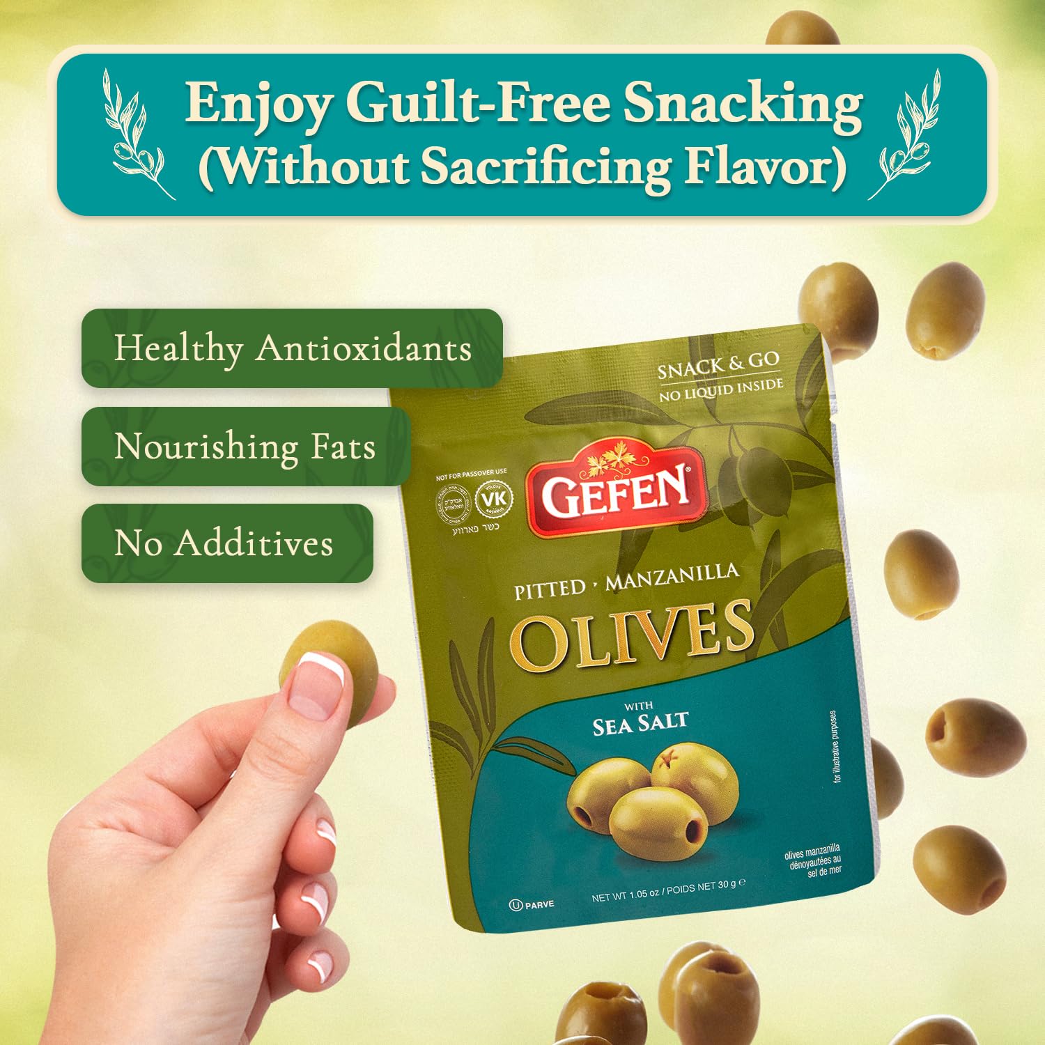 Gefen 12-pack in picnic setting showing bulk supply and travel convenience