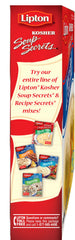 Gefen Lipton open box with two pouches visible to show convenient portioned servings