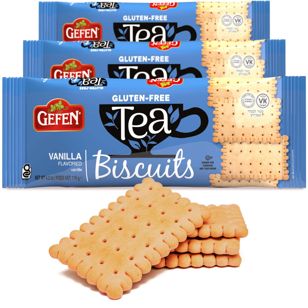 Gefen front packaging showing three 4.2oz packs and kosher-for-Passover badge