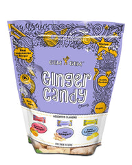 Gem Gem front packaging 19oz bag showing assorted wrapped chews and brand