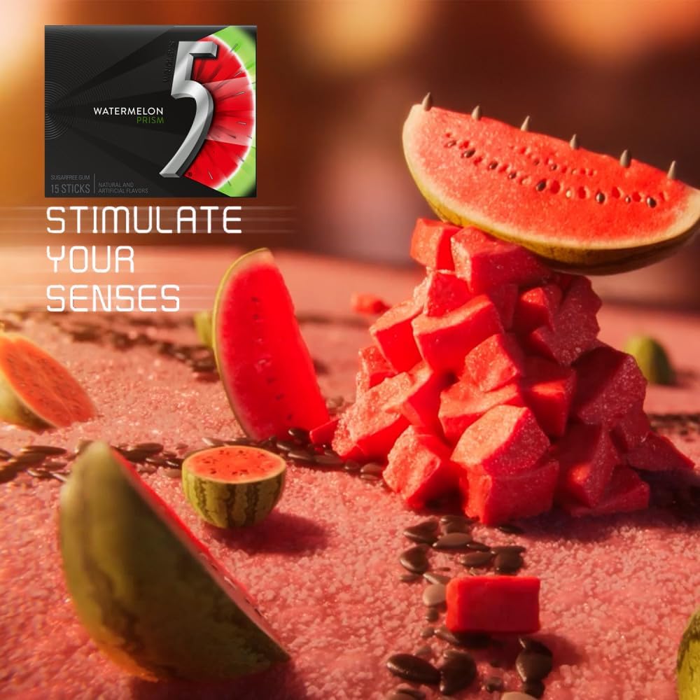 Generic 5 Gum variety spread on table highlighting sharing and selection convenience