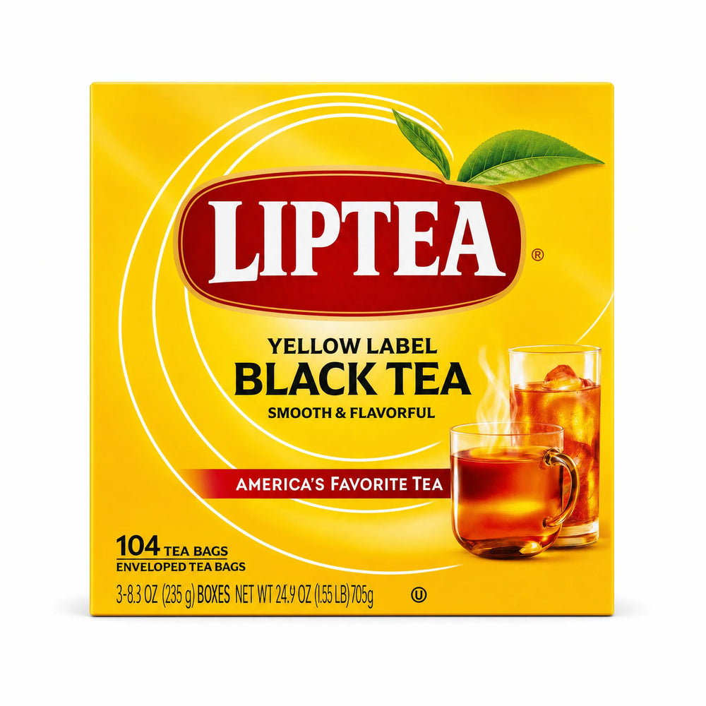 Generic brewed cup of black tea steaming for a robust morning boost