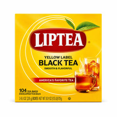 Generic brewed cup of black tea steaming for a robust morning boost