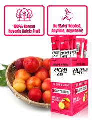 Generic 컨디션 젤리 close texture shot of jelly inside stick highlighting soft chewable consistency