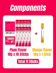 Generic 컨디션 젤리 eleven sticks arranged to show contents and portability benefit