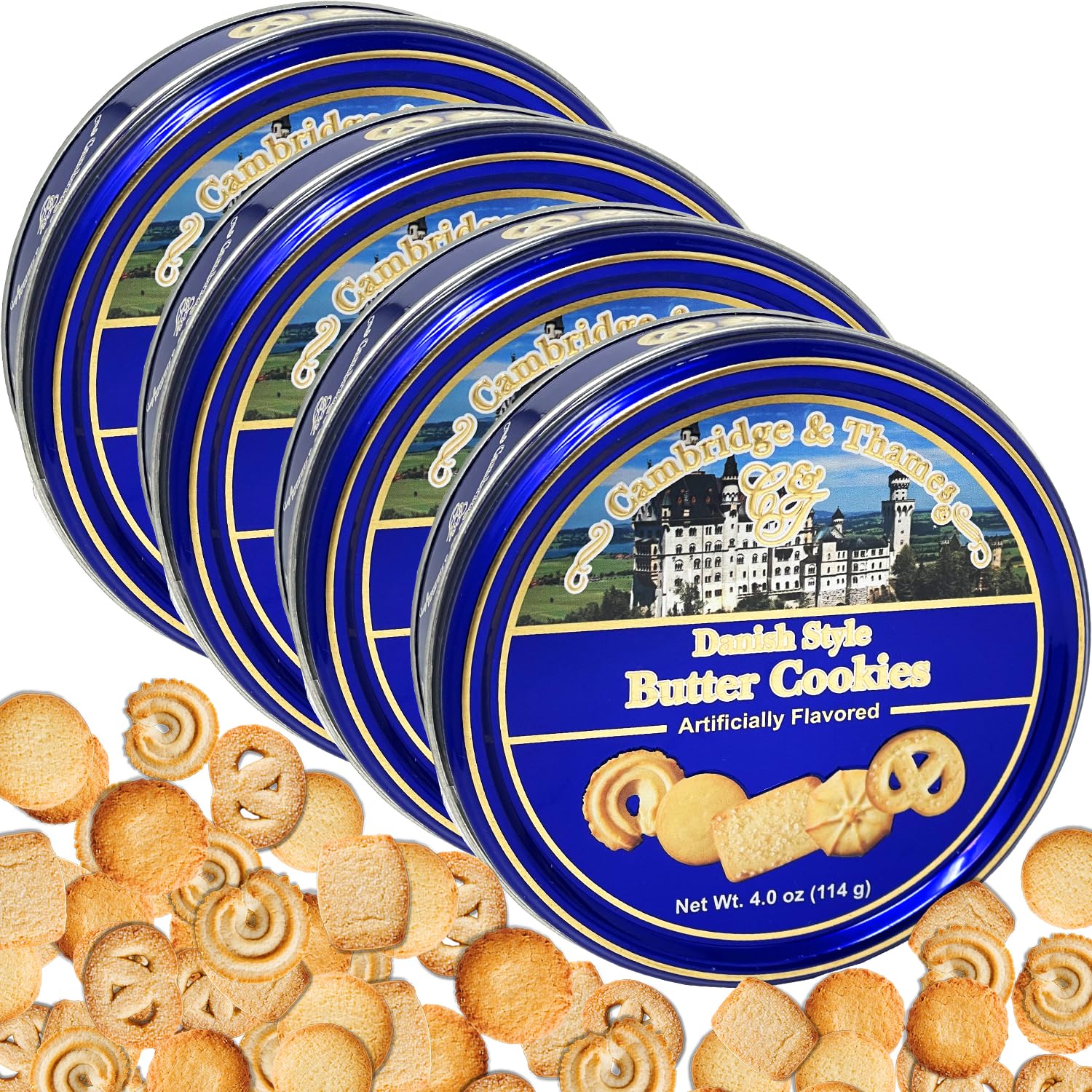 Generic brand front tin showing decorative packaging and gift-ready appeal