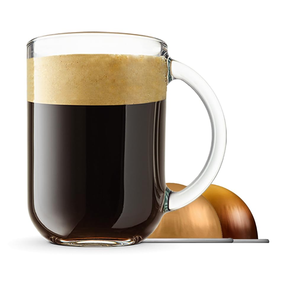 Generic doppio dolce front packaging showing pods and bold espresso benefit