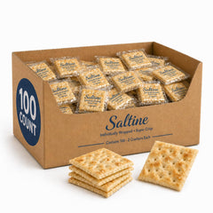 Generic front packaging showing sealed single-serve packs and quantity benefit