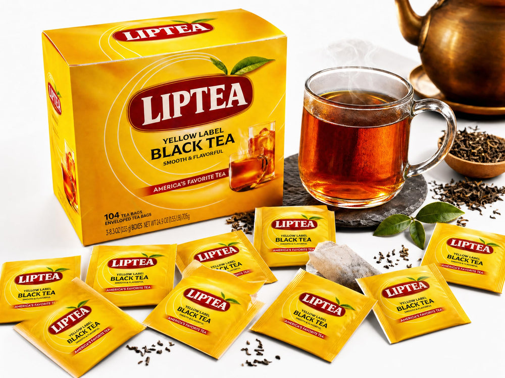 Generic close-up of an individually wrapped tea bag preserving freshness