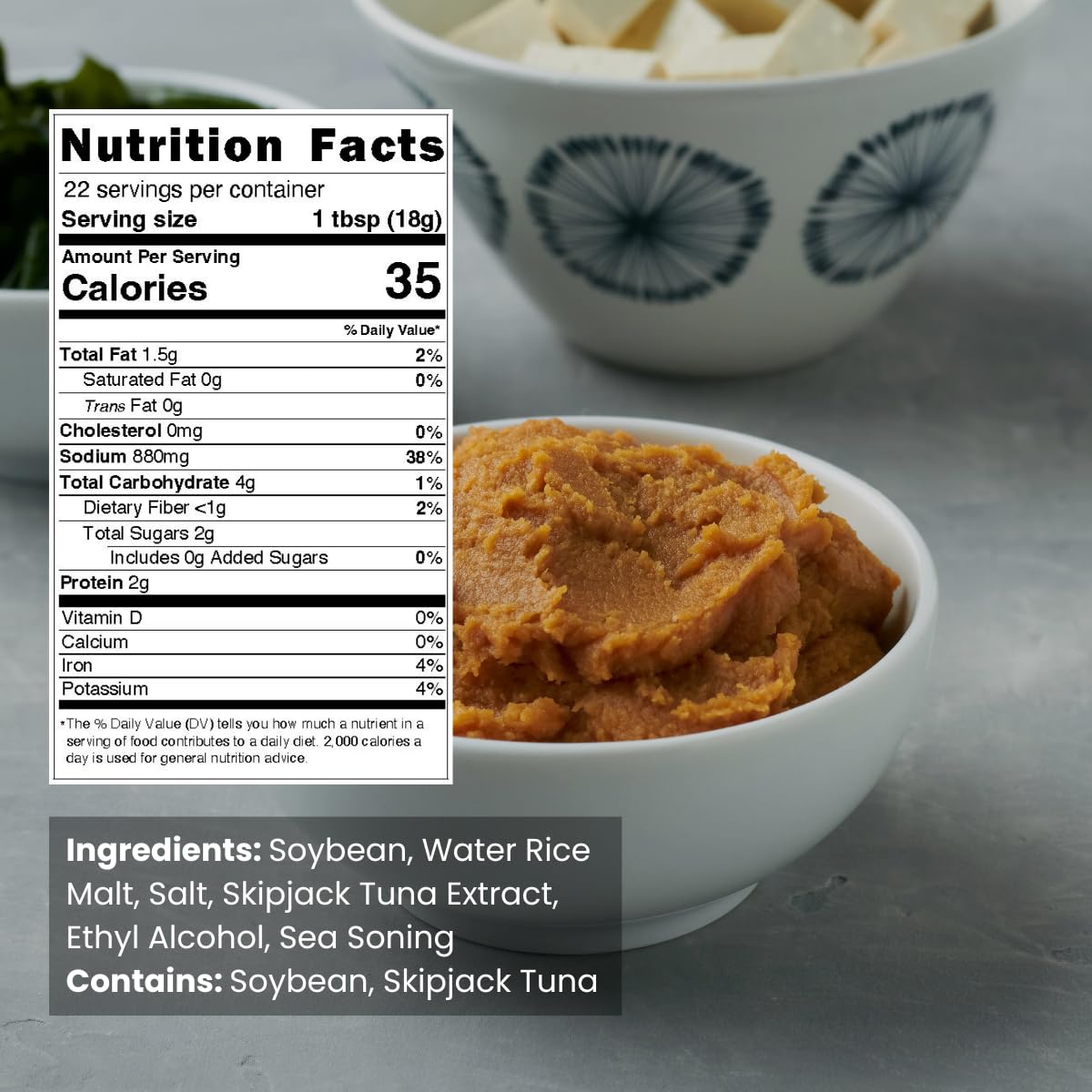 Generic jar beside common pantry items showing practical jar size benefit