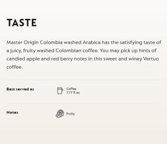 Generic brand Mexico coffee pod brewing into a 230ml mug demonstrating cup-ready convenience