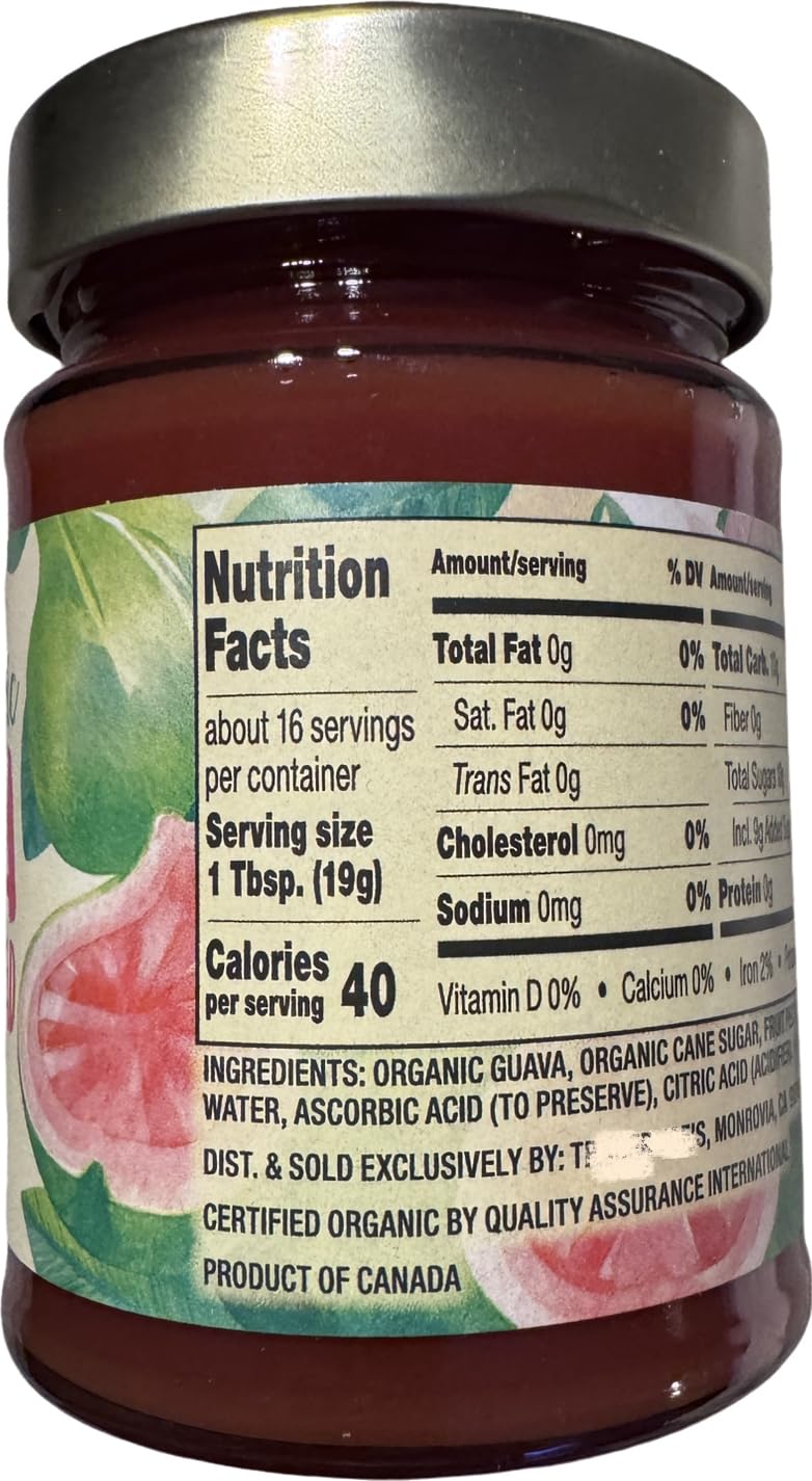 Generic organic guava close-up texture showing smooth spreadability benefit