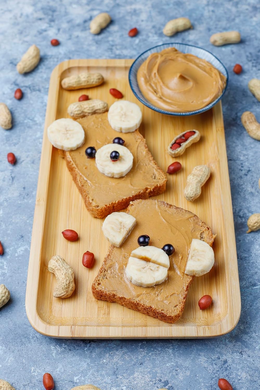 Generic brand open cup close-up showing smooth peanut butter texture and dipping ease