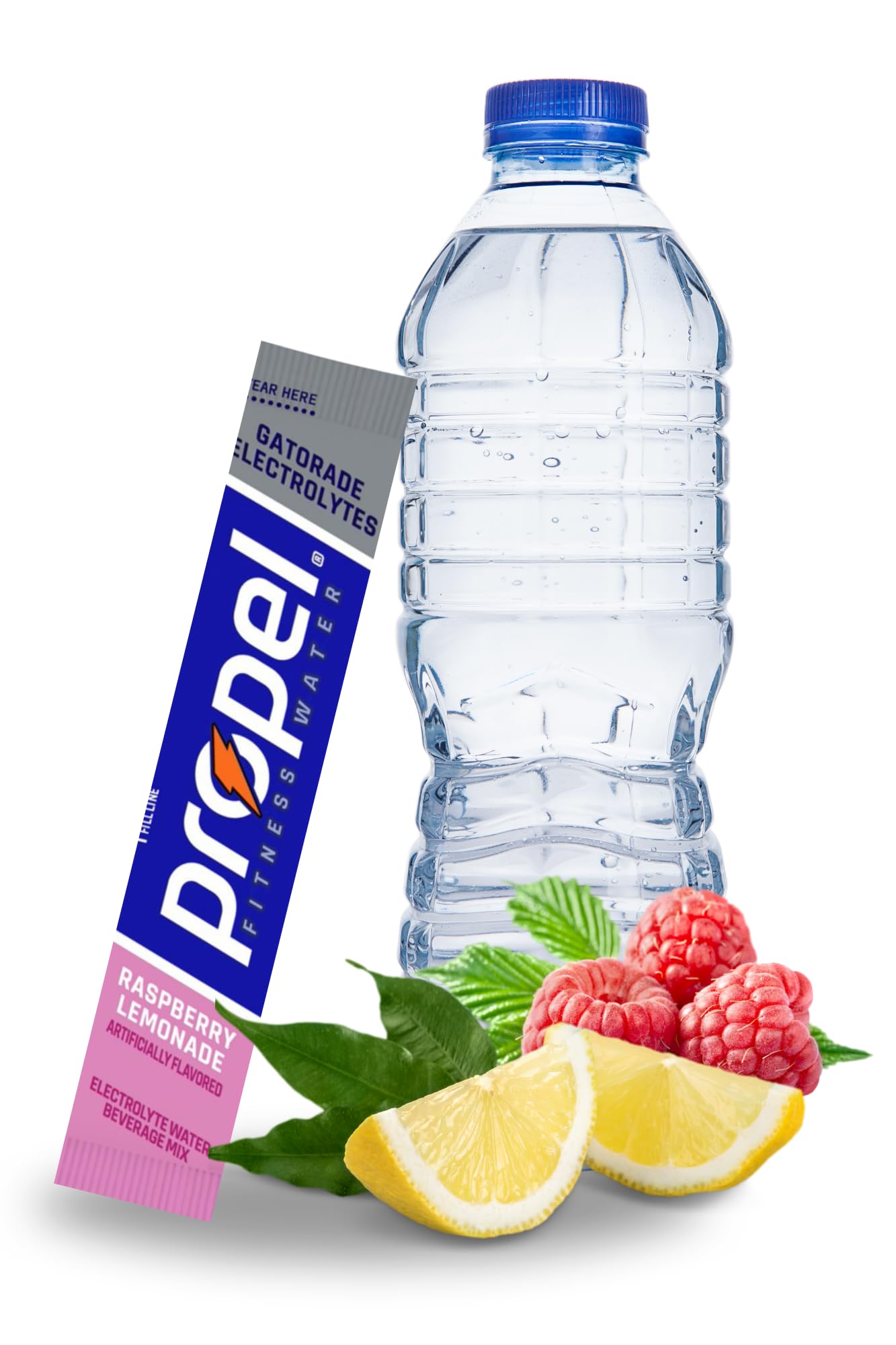 Generic Propel single packet close-up emphasizing portable portion and easy tear