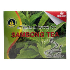 Generic sambong tea front packaging showing box and freshness benefit