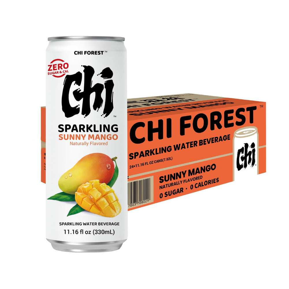 GENKI FOREST slim can in hand illustrating portable convenient size