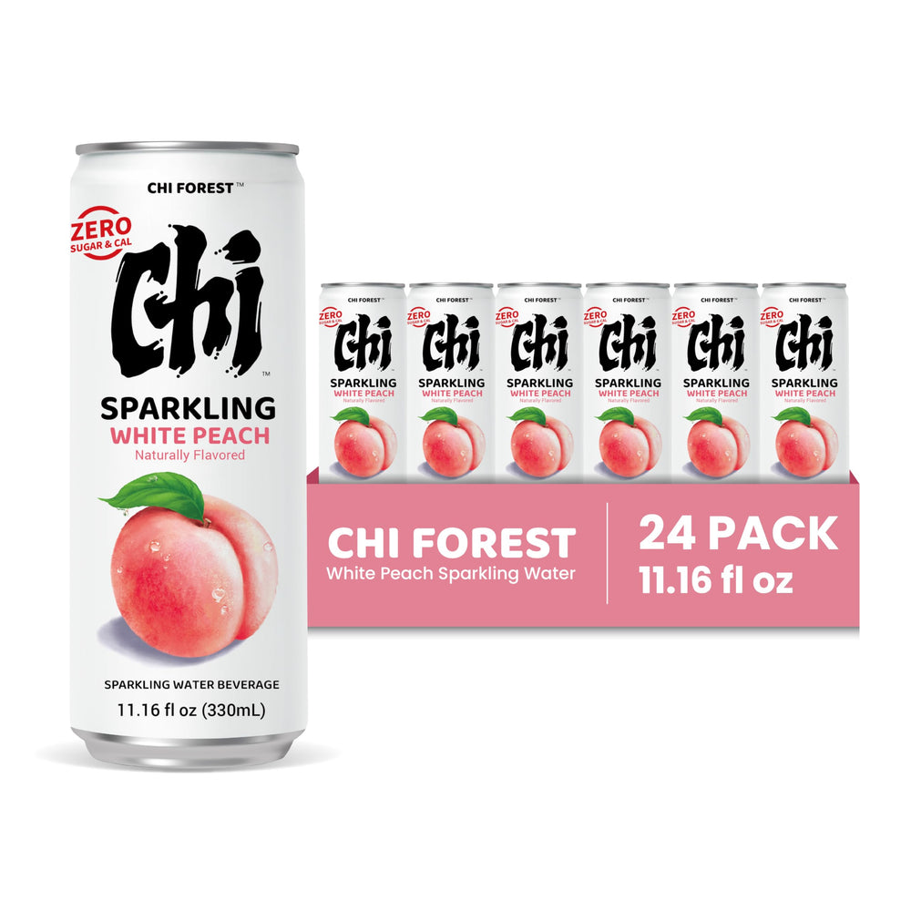 GENKI FOREST open can top with visible fizz showing easy-drink convenience