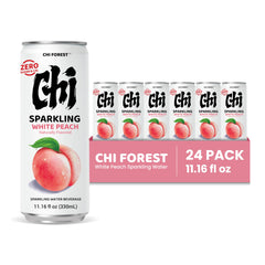 GENKI FOREST open can top with visible fizz showing easy-drink convenience