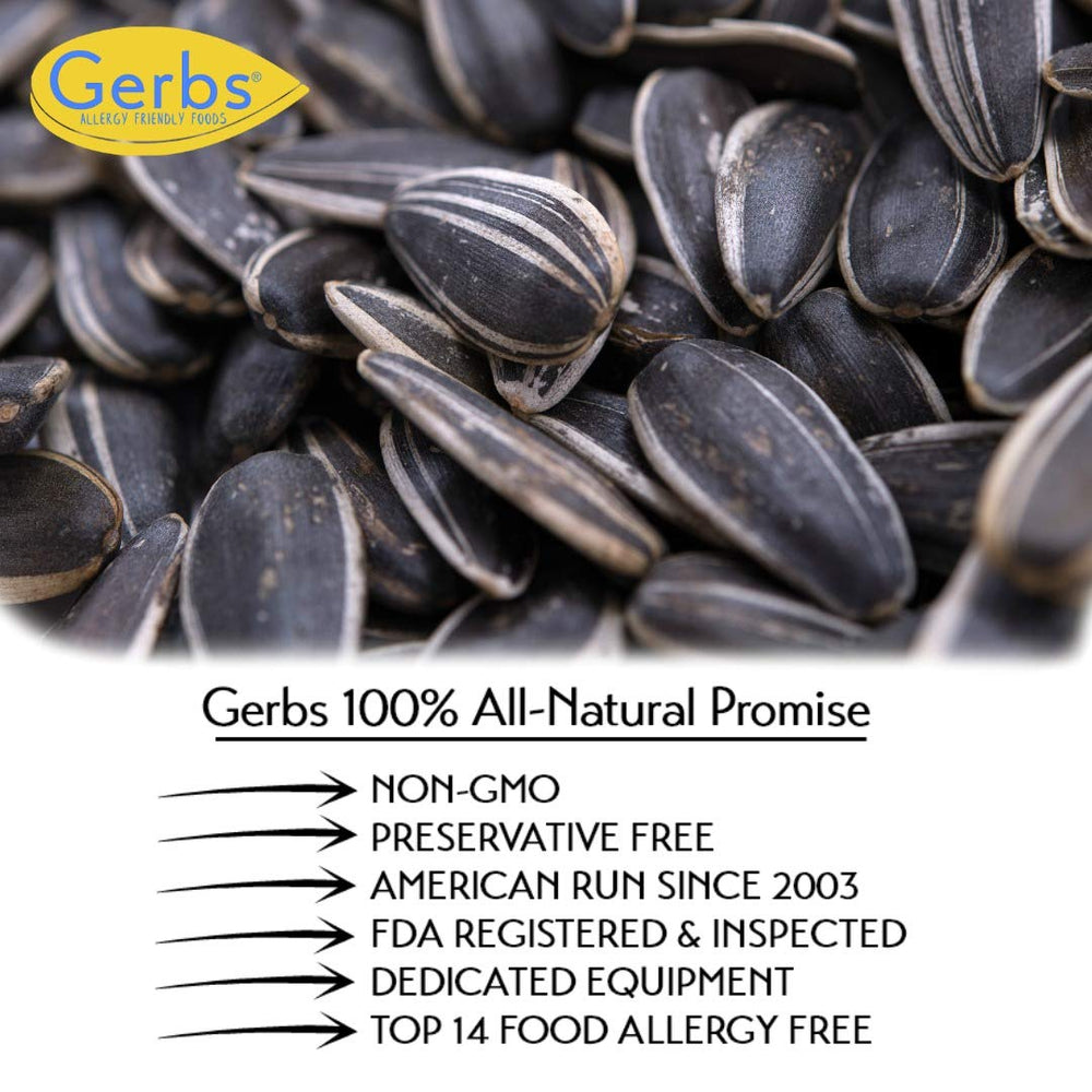 GERBS open resealable zipper bag preserving freshness and convenience