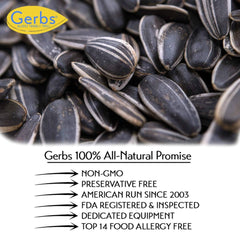 GERBS open resealable zipper bag preserving freshness and convenience