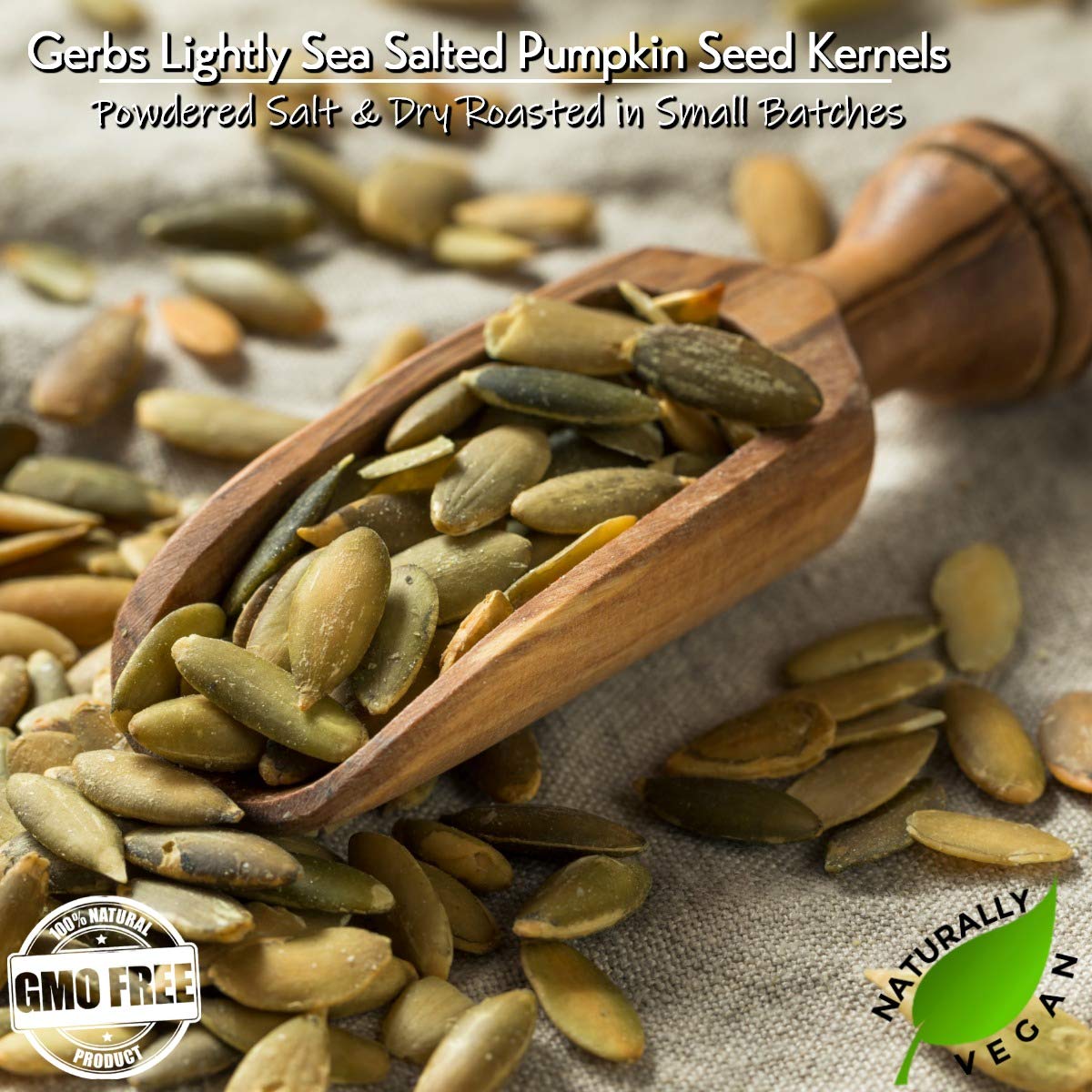 GERBS label detail showing ingredient transparency and allergen-free practices