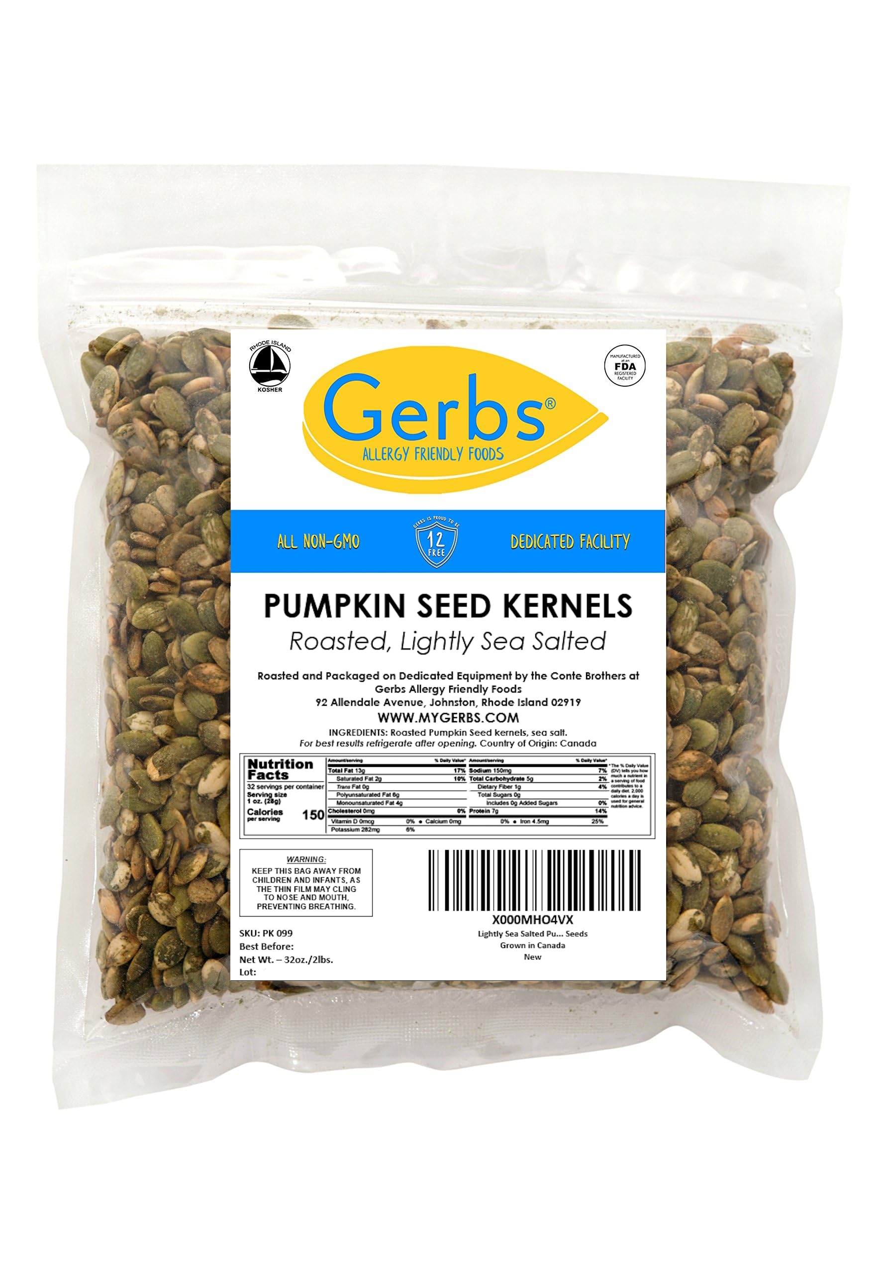 GERBS resealable zipper bag detail ensuring freshness and storage benefit